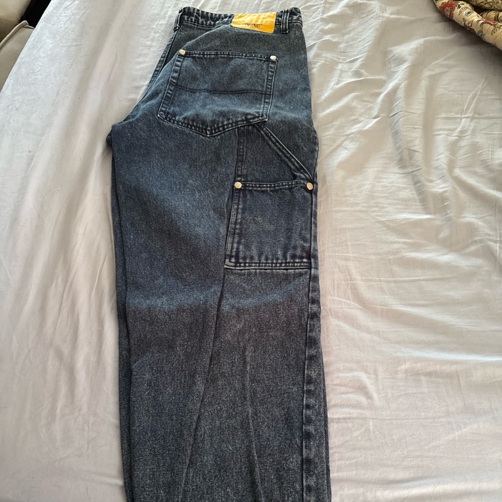 Wesc Yellow Patch Blue Jeans